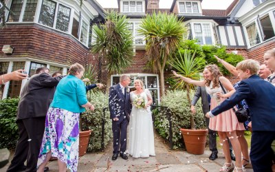 Wedding is in London