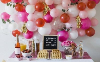 Balloon wall