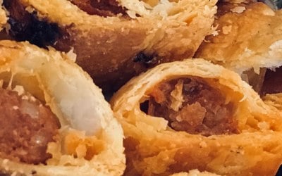 Handmade Chorizo Sausage Rolls
