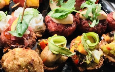 Platter of Handmade Canapes