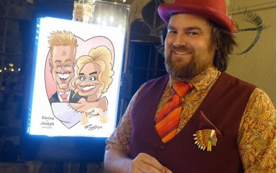Live digital caricature 