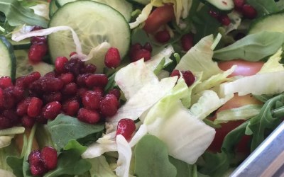 Freshly prepared Salad