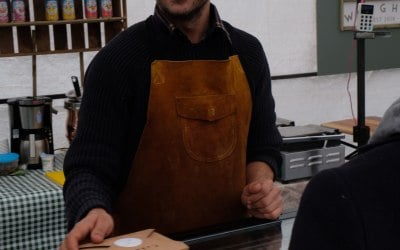 Adam Serving at an Event