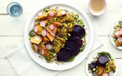 Sweet Potato & Beetroot Salad