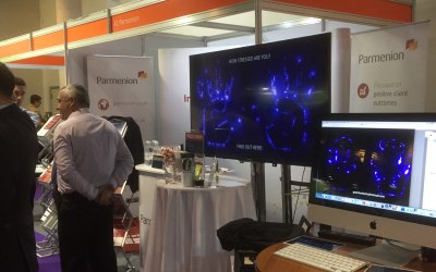 We wanted an exhibition activity that complemented our corporate identity; a little different, a positive market disruptor through technology and full of substance.  The stress test was a perfect match.  It was fresh, popular and interesting to watch as people realised that its output was far deeper than they imagined. Nicola – Parmenion