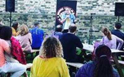 Open air event in the summer