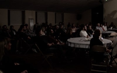 A gig we hosted, with food included in the ticket price, this was held in Suffolk