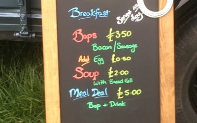 Our menus can be changed to suit each event 