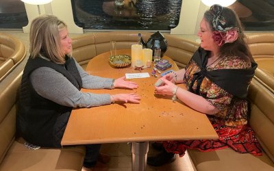 fortune telling on a boat