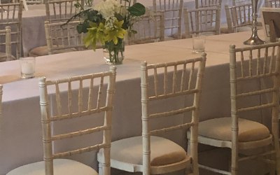 Simple, classy Limewashed chairs