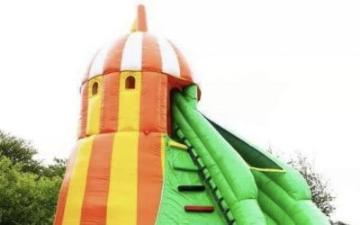 18ft platform helter skelter