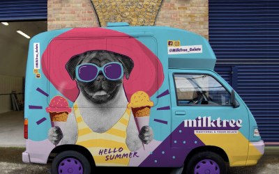 Blue Van