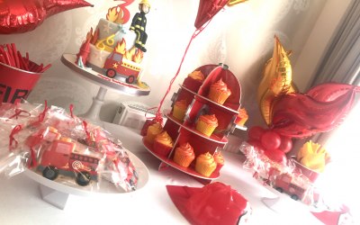 Firefighter Themed Birthday Party