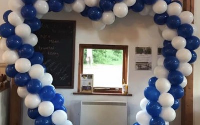 Heart Shaped Balloon Arch