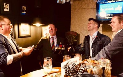 Entertaining some ex military on remembrance Sunday