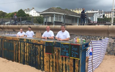 On Exmouth Beach