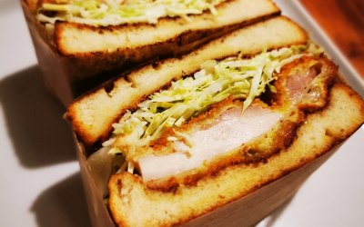 Pork katsu sando