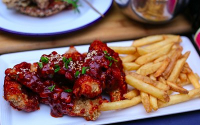 Red spicy tenders