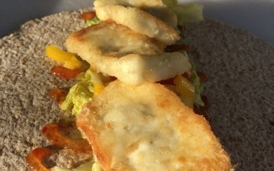 Halloumi with Sweet Chilli Sauce 