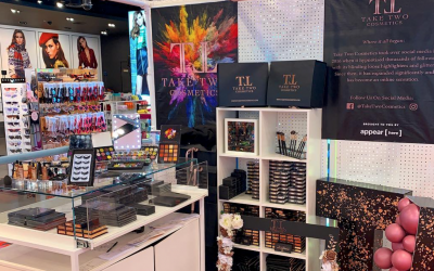Our Pop Up Shop in Topshops Flagship Oxford St Store