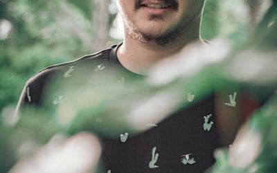 Portrait shot outdoors
