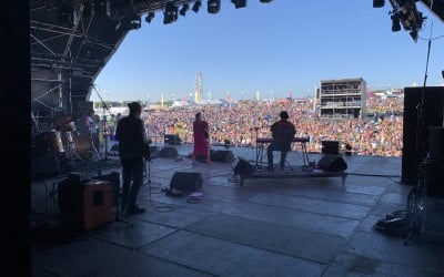 Carfest South on a sunny day
