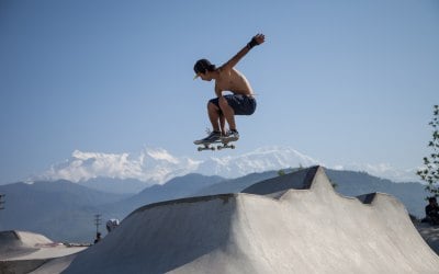 Opening of a new skatepark