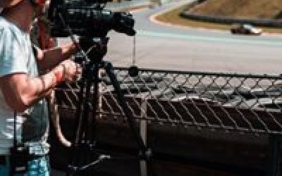 Camera duties in Belgium for Lotus Cup Europe
