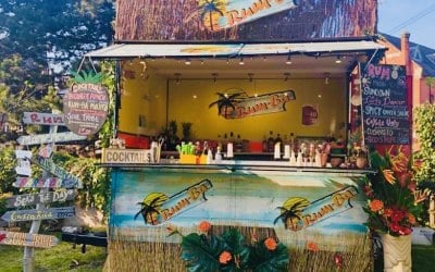 RumBa - our outside Caribbean beach bar 