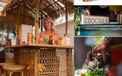 ndoor Tiki bar .... can have two - back to back - in the round ! 