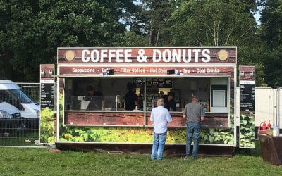 Coffee and donuts