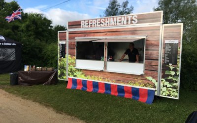 Multi purpose refreshments trailer