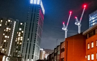 Brum at night