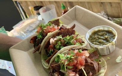 Our Asado tacos 