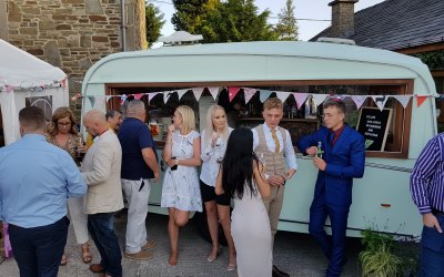 A drinks reception 