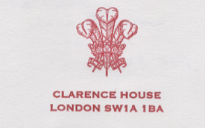 A THANK YOU FROM THE PRINCE OF WALES FOR DJ EDD WILLIAMS AND THE MOBILE NIGHTCLUB