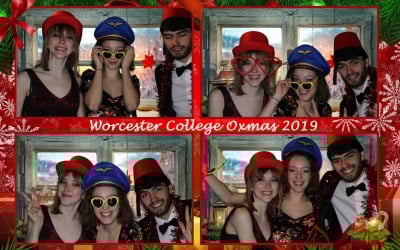 Christmas party's are the best.