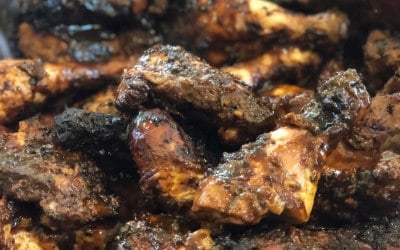 Authentic Pimento wood smoked jerk 
