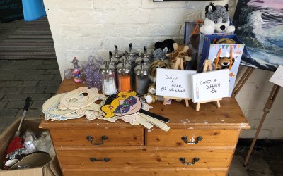 Make a bear, Sand Art and Make a Mask