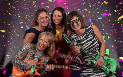 Party fun at the evening reception