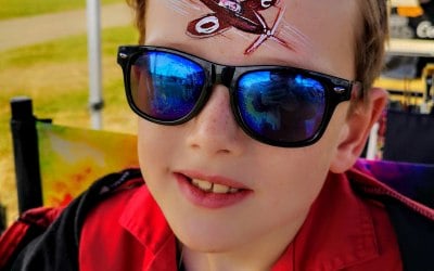 Boys Face Painting