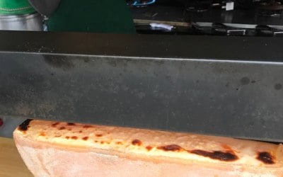 Grilling cheese 
