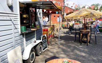 Vintage horse box setup
