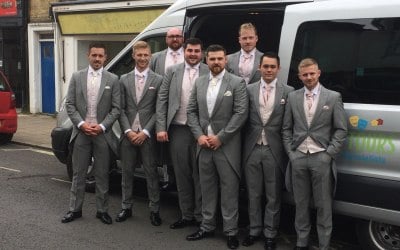 Off to the wedding