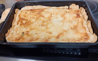 Meat and Potato pie.