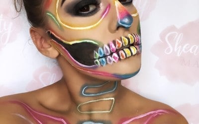 Neon Skull