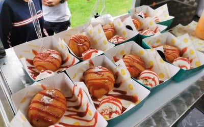 DEEP FRIED COOKIE DOUGH!