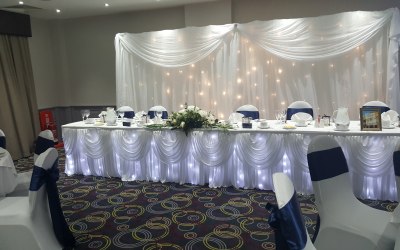 Blue & White Theme