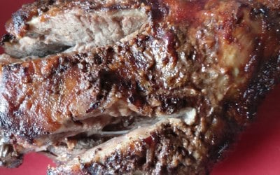 Jerk Leg of lamb