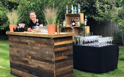 Rustic wooden Bar